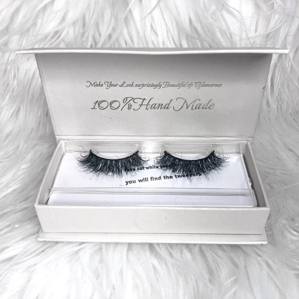 Handmade Mink Faux Lashes + Lash Press